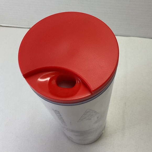 Starbucks 16oz Winter‎ Holiday Snow Fox Travel Tumbler Christmas 2017 NEW - Picture 4 of 4